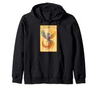 La Carta de Tarot Vintage Lector de Phoenix Sudadera con Capucha