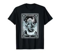 La carta del tarot Banshee Espíritu celta de la muerte y la advertencia Camiseta