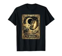 La Carta del Tarot bibliófilo Amante de los Libros celestiales estéticos Camiseta