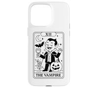 La Carta del Tarot de Halloween Vampiro XII Carcasa para iPhone 15 Pro MAX