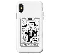 La Carta del Tarot de Halloween Vampiro XII Carcasa para iPhone X/XS