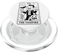 La Carta del Tarot de Halloween Vampiro XII PopSockets PopGrip para MagSafe