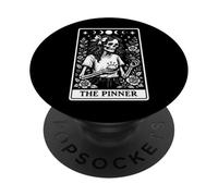 La Carta del Tarot de la entomología del Cazador de Insectos Pinner PopSockets PopGrip Adhesivo