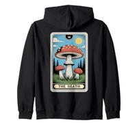 La Carta del Tarot de la Muerte Fly Agaric Amanita Muscaria Hongo Sudadera con Capucha