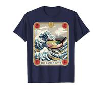 La Carta del Tarot de la Ola de Ramen La Gran Ola Fuera de Kanagawa Camiseta