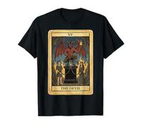 La Carta del Tarot de los 15 Demonios malvados XV Diseño Camiseta