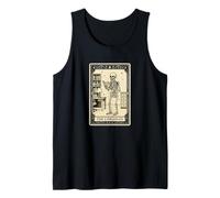 La Carta del Tarot del Bibliotecario - Spooky Gothic Library Books Read Camiseta sin Mangas