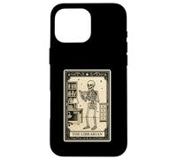 La Carta del Tarot del Bibliotecario - Spooky Gothic Library Books Read Carcasa para iPhone 16 Pro MAX