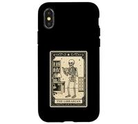 La Carta del Tarot del Bibliotecario - Spooky Gothic Library Books Read Carcasa para iPhone X/XS