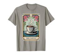 La Carta del Tarot del café Humor Amante del café Camiseta