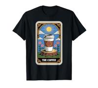 La Carta del Tarot del café Humor Amante del café Camiseta