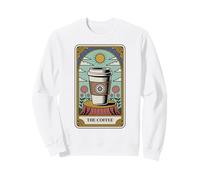 La Carta del Tarot del café Humor Amante del café Sudadera