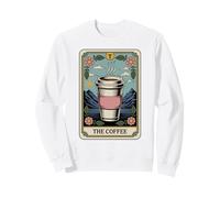La Carta del Tarot del café Humor Amante del café Sudadera