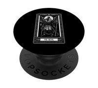 La Carta del Tarot del Diablo Dios Antiguo Anubis Arcanos egipcios PopSockets PopGrip Adhesivo