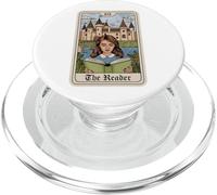 La carta del tarot del lector para lectores y amantes de los libros PopSockets PopGrip para MagSafe
