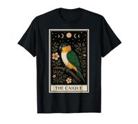 La Carta del Tarot del pájaro del Loro de Caique Luna Bruja Camiseta