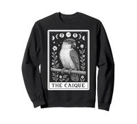 La Carta del Tarot del pájaro del Loro de Caique Luna Bruja Sudadera