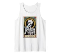 La Carta del Tarot del Profesor enseñando el Regreso a la Escuela Profesor Divertido Camiseta sin Mangas