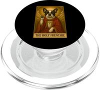 La Carta del Tarot del Santo Frenchie Divertido Bulldog PopSockets PopGrip para MagSafe