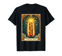 La Carta del Tarot Hot Dog Bun, para Amantes de la Comida rápida, para Amantes de la Comida rápida Camiseta
