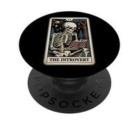 La Carta del Tarot introvertido Hombres introvertidos PopSockets PopGrip Adhesivo