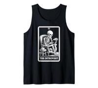 La Carta del Tarot introvertido Mujeres introvertidas Camiseta sin Mangas