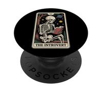 La Carta del Tarot introvertido Mujeres introvertidas PopSockets PopGrip Adhesivo