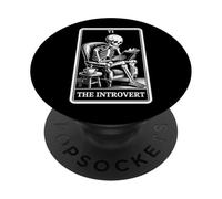 La Carta del Tarot introvertido Mujeres introvertidas PopSockets PopGrip Adhesivo
