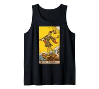 La Carta del Tarot Loco Carta de Arcanos Mayor Cero 0 Camiseta sin Mangas
