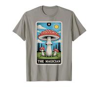 La Carta del Tarot Mago Fly Agaric Amanita Muscaria Hongo Camiseta