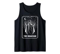 La Carta del Tarot Mago Vintage ocultista Mayor Arcana Camiseta sin Mangas