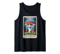 La Carta del Tarot micólogo Cottagecore Amante de los Hongos Camiseta sin Mangas
