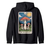 La Carta del Tarot micólogo Cottagecore Amante de los Hongos Sudadera con Capucha