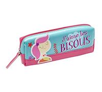 La Carterie 76008109 neceser personalizada J 'aime les Bisous Team Kids sirena