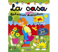 La casa adhesius didàctics
