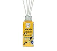 La Casa Aromas Mikado Reposicion 100 Ml con Varillas (Vainilla)