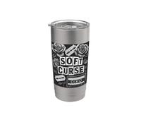 La casa de brujas Razorblade de Soft Curse Roses Vaso térmico de acero inoxidable de doble pared