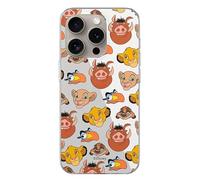 LA CASA DE LAS CARCASAS Funda Oficial El Rey León para iPhone 16 Pro MAX - Carcasa con Licencia Oficial Disney · Funda Silicona Transparente Rey León Diseño Characters