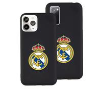 LA CASA DE LAS CARCASAS Funda Oficial Real Madrid Tough para Samsung Galaxy A12 - M12 - (Escudo Central Color) Funda con Licencia Oficial del Real Madrid C.F.