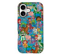 LA CASA DE LAS CARCASAS Funda Oficial Toy Story para iPhone 16e (Characters Blue - Tough)