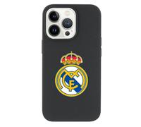 LA CASA DE LAS CARCASAS Funda para iPhone 13 Pro del Real Madrid Escudo Real Madrid en Silicona líquida para Proteger tu móvil. Capa Flexible con Licencia Oficial Real Madrid