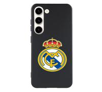 LA CASA DE LAS CARCASAS Funda para Samsung Galaxy S23 del Real Madrid Escudo Real Madrid en Silicona líquida para Proteger tu móvil. Capa Flexible con Licencia Oficial Real Madrid