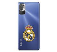 LA CASA DE LAS CARCASAS Funda para Xiaomi Redmi Note 10 5G del Real Madrid Escudo Licencia Oficial Real Madrid