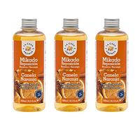La Casa de los Aromas Mikado Reposicion 250 Ml Sin Varillas (Canela Naranja, 3)