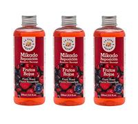 La Casa de los Aromas Mikado Reposicion 250 Ml Sin Varillas (Frutos Rojos, 3)