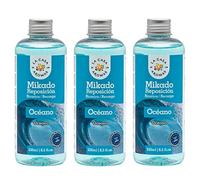 La Casa de los Aromas Mikado Reposicion 250 Ml Sin Varillas (Océano, 3)