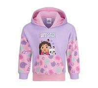 La casa de muñecas de Gabby/Gabby's Dollhouse Sudadera con Capucha para Niños, 5-6 Años: 116cm, Rosado