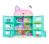 LA CASA DE MUÑECAS DE GABBY - La Casa de Muñecas de Gabby's Dollhouse con 2 Figuras, 8 Muebles, 3 Accesorios, 2 Cajas Sorpresa y Sonidos - 6060414 - Juguetes Niñas 3 años + - Regalo Niña 3 años +