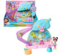 La Casa de Muñecas de Gabby - Pack 17 Piezas Gabby's Dollhouse Kitty Care Ear Cuidado de Gatitos: 4 Figuras + Muebles + Accesorios - Juguetes Niñas 3 años + - Regalo Niña 3 años +