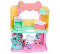 LA CASA DE MUÑECAS DE Gabby - Pack Cocina de Pastelillo de La Película de Gabby's Dollhouse con Figura + 7 Accesorios + Juguete Sorpresa - Juguetes Niña 3 años + - Regalo Niña 3 años +